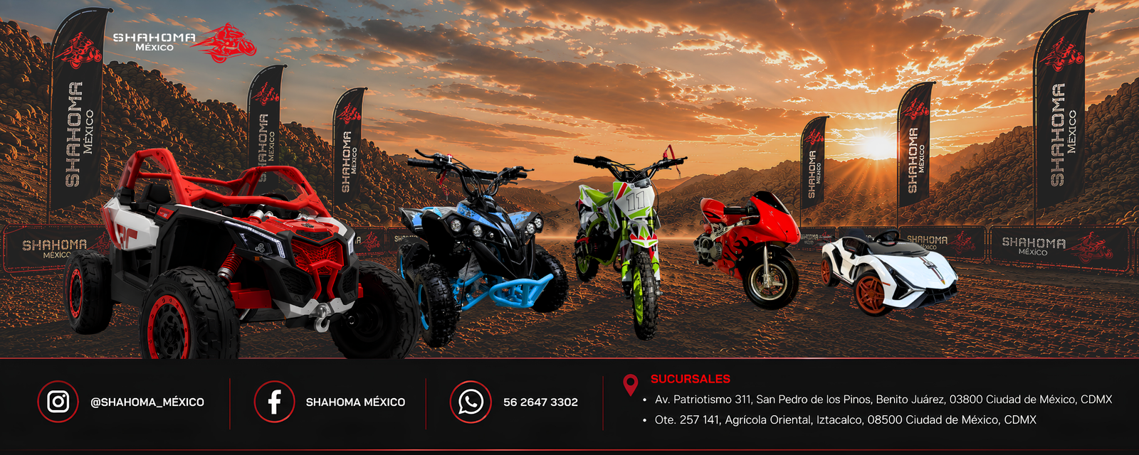 Promociones de minimotos Shahoma